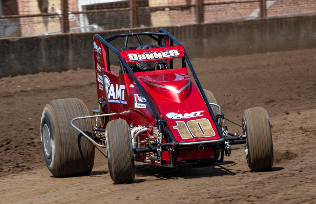 Briggs Danner, 2026 Bettenhausen 100 winner. Photo: Steve Baker / USAC