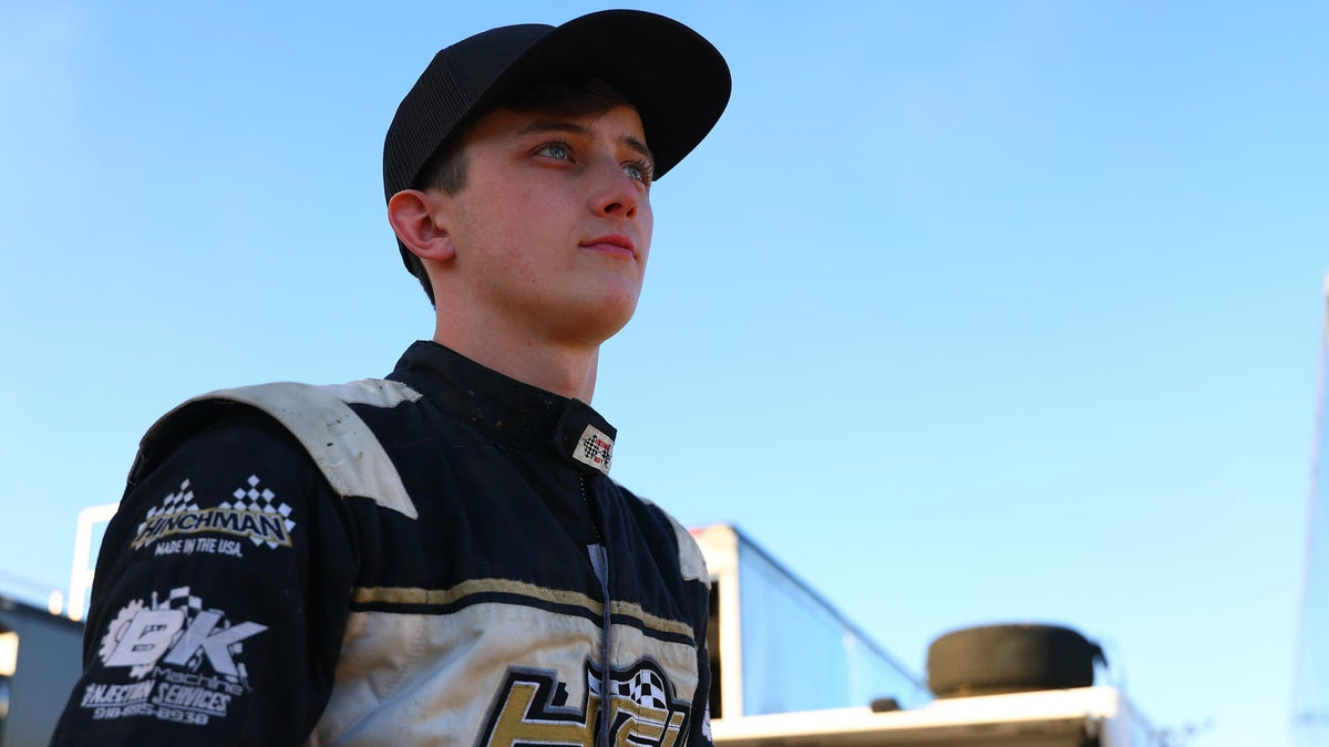 2026 USAC Silver Crown Rookie of the Year Chelby Hinton, photographed by Josh James Artwork for USAC.