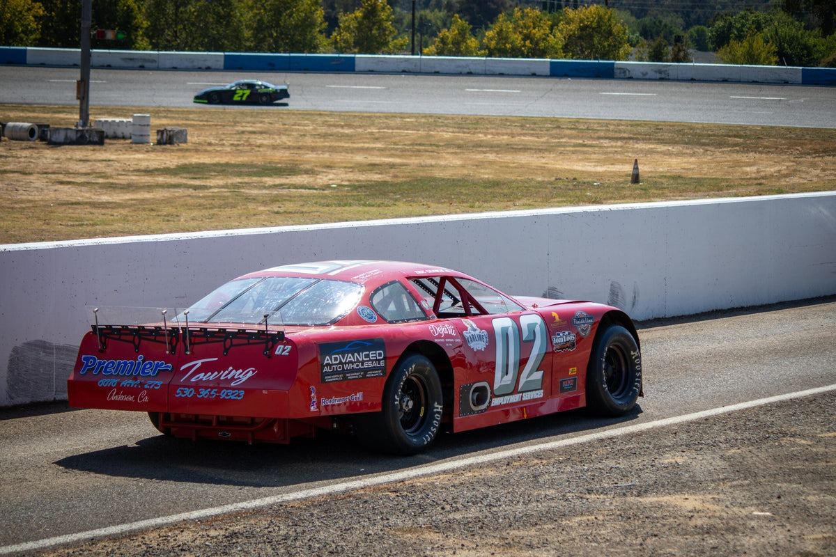 B&G Motorsports No. 02 Super Late Model at Shasta Speedway
