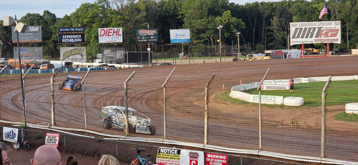 BRP Modifieds on track at Lernerville Speedway during the September 19, 2026 event