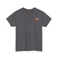 Racing Team Tee — '26 Justin Olson' Retro Checkered Back Graphic