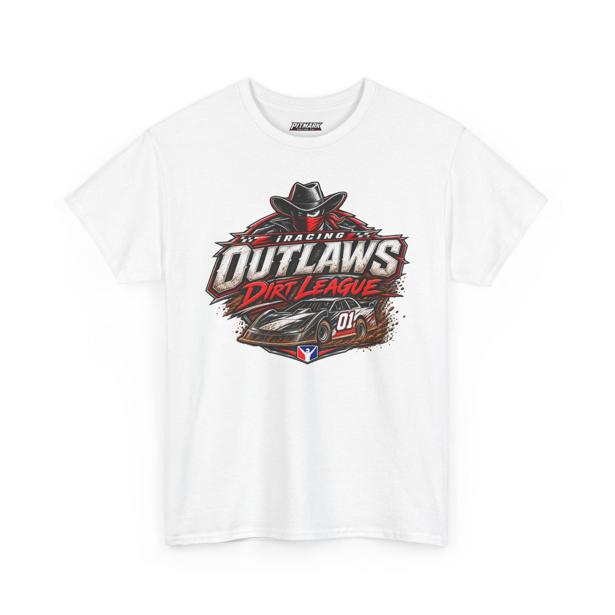 "Outlaws Dirt League" Racing T-Shirt