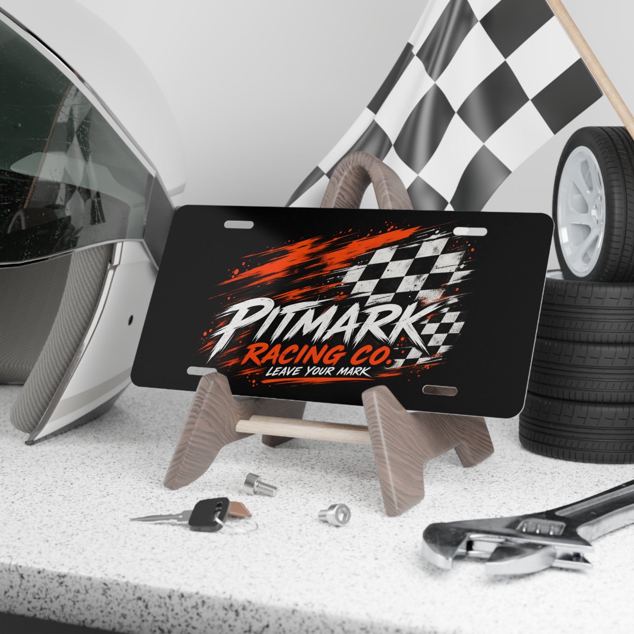 PitMark Racing Co. Vanity Plate