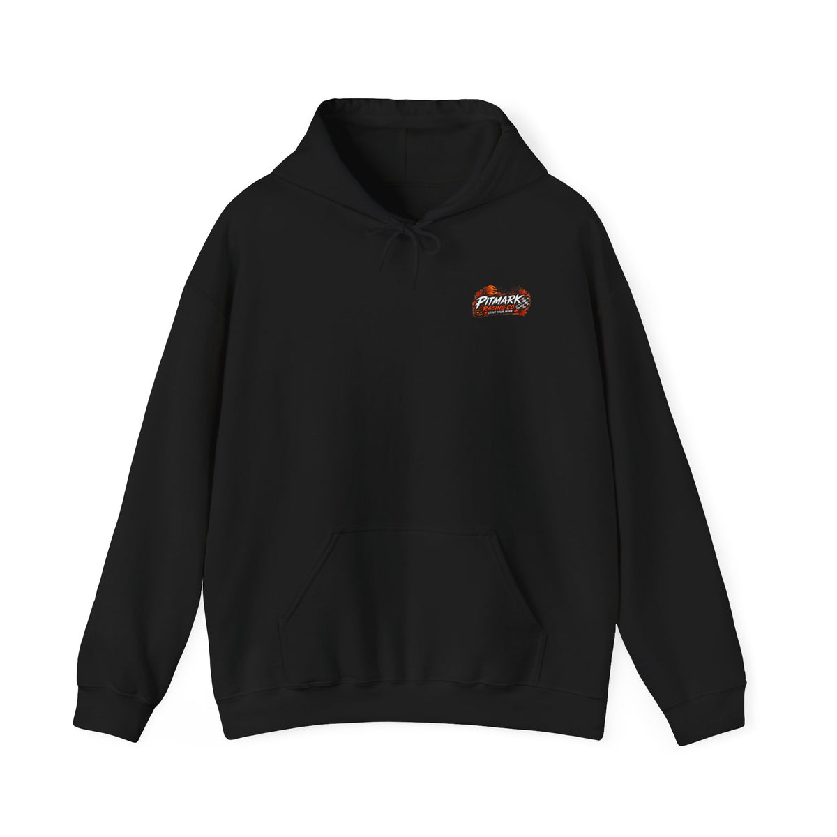 Hoodie — "Race Through the Dark" Vintage Halloween Racing Graphic
