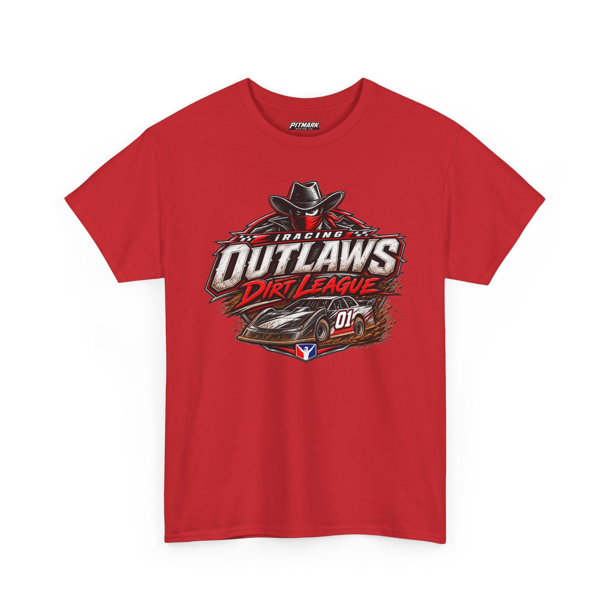 "Outlaws Dirt League" Racing T-Shirt