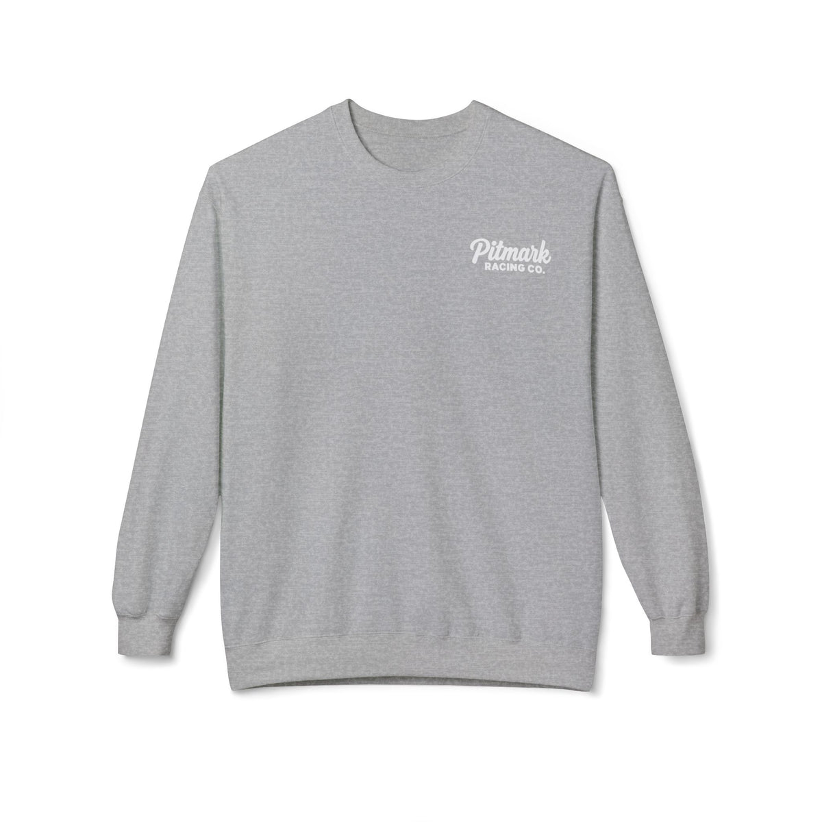 Pitmark Racing Co. Crewneck Sweatshirt — Vintage Racing Logo Pullover
