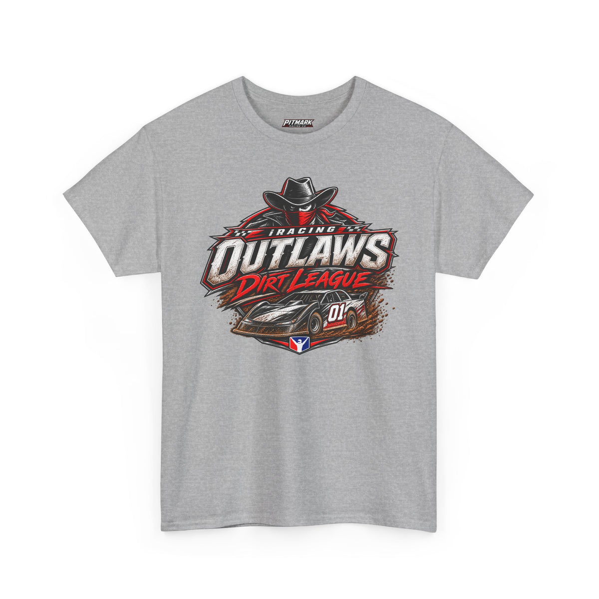 "Outlaws Dirt League" Racing T-Shirt