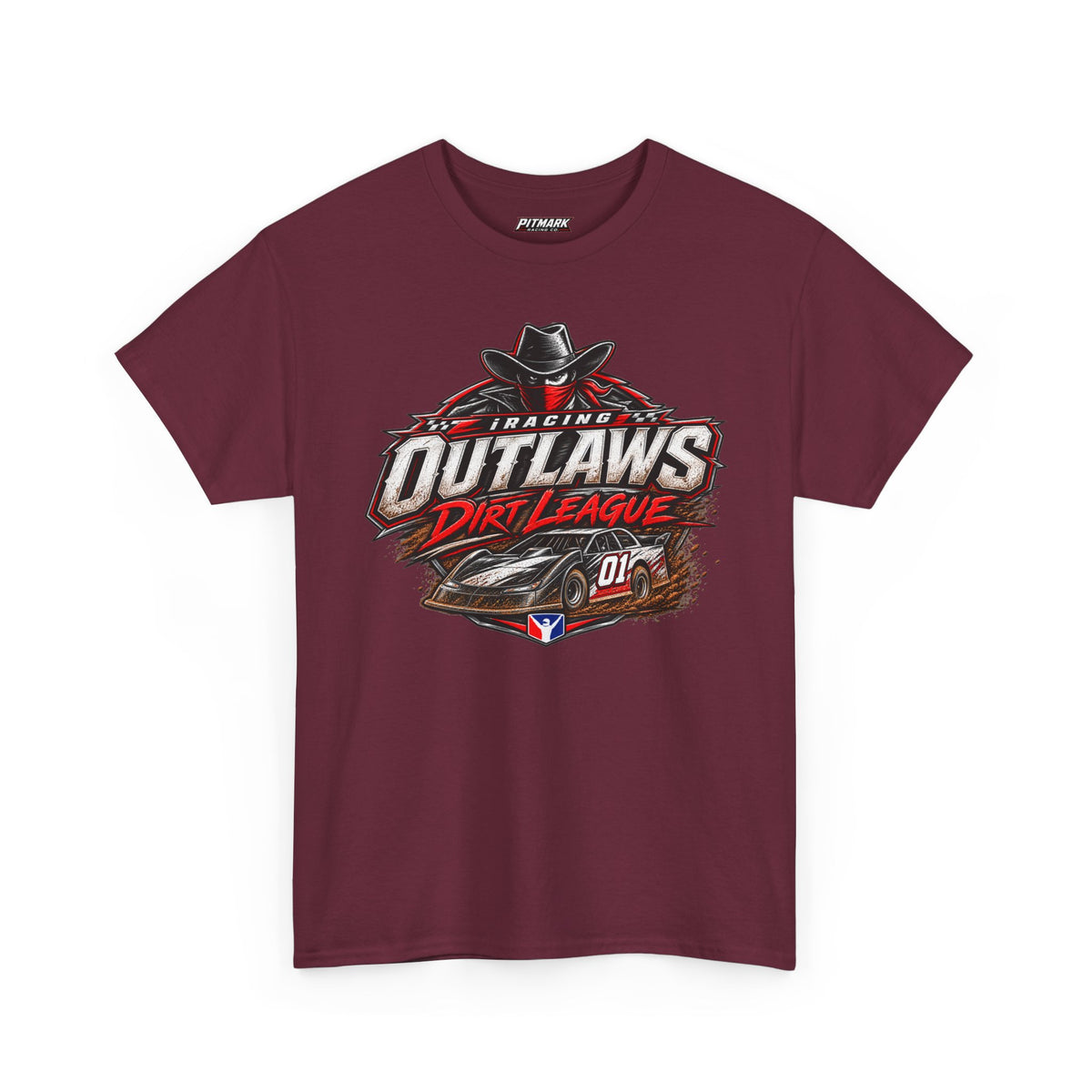 "Outlaws Dirt League" Racing T-Shirt