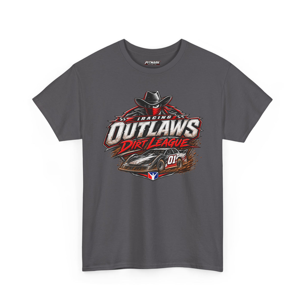 "Outlaws Dirt League" Racing T-Shirt