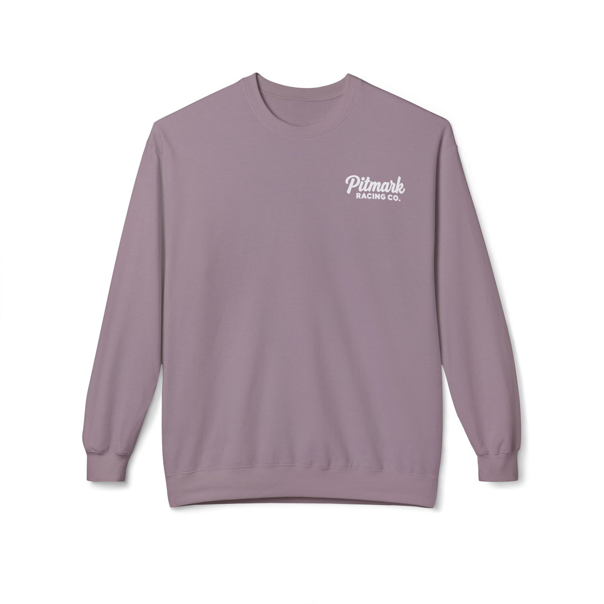 Pitmark Racing Co. Crewneck Sweatshirt — Vintage Racing Logo Pullover