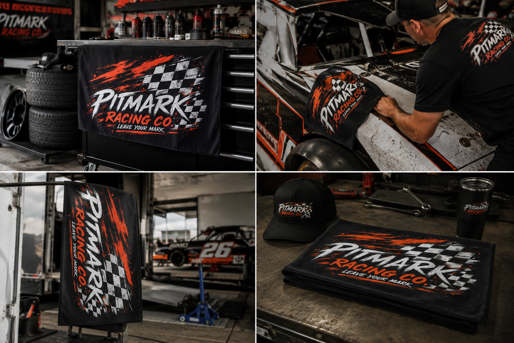 Pitmark Racing Co. Microfiber Towel