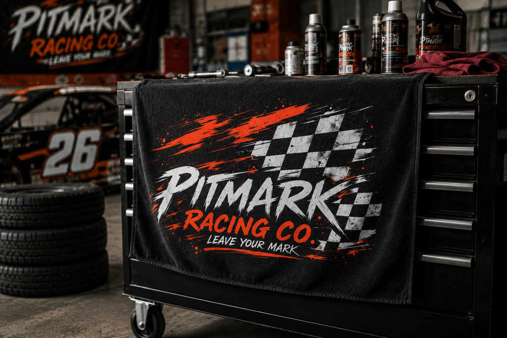 Pitmark Racing Co. Microfiber Towel