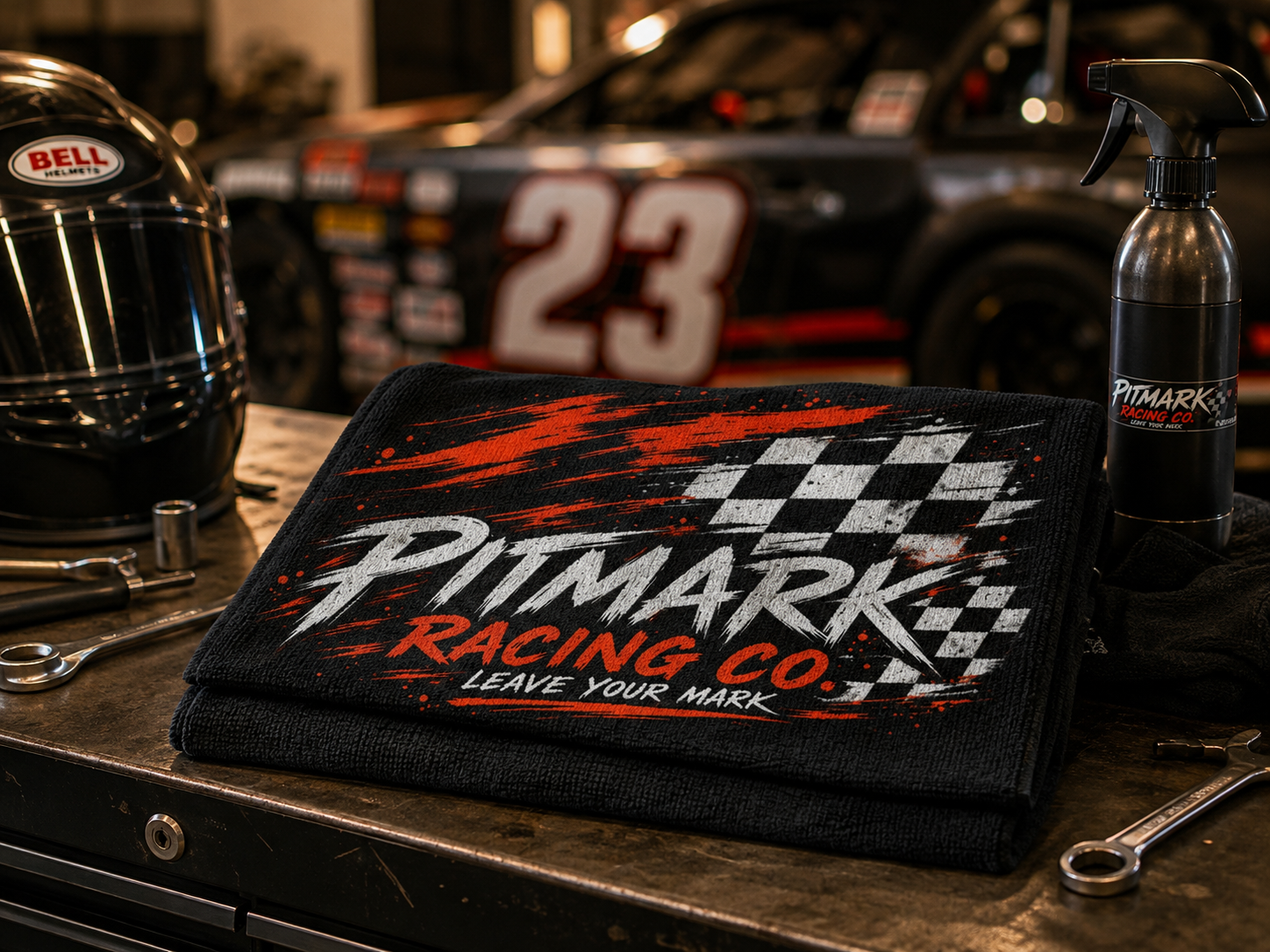 Pitmark Racing Co. Microfiber Towel