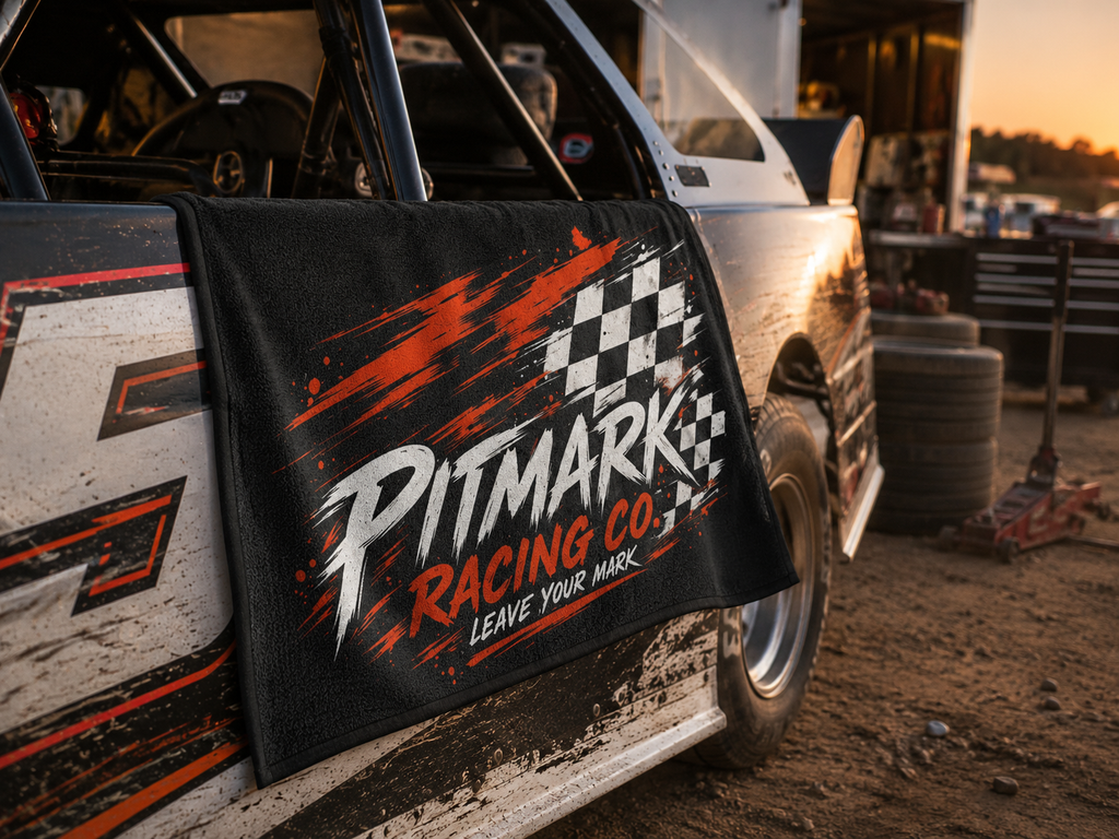 Pitmark Racing Co. Microfiber Towel