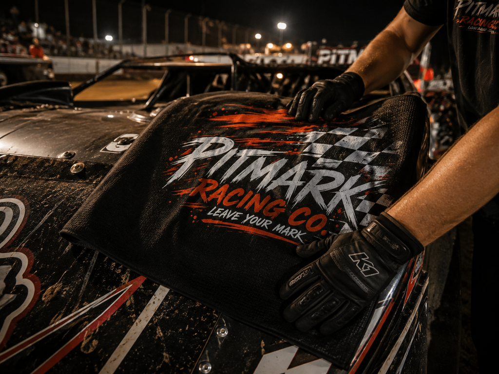Pitmark Racing Co. Microfiber Towel