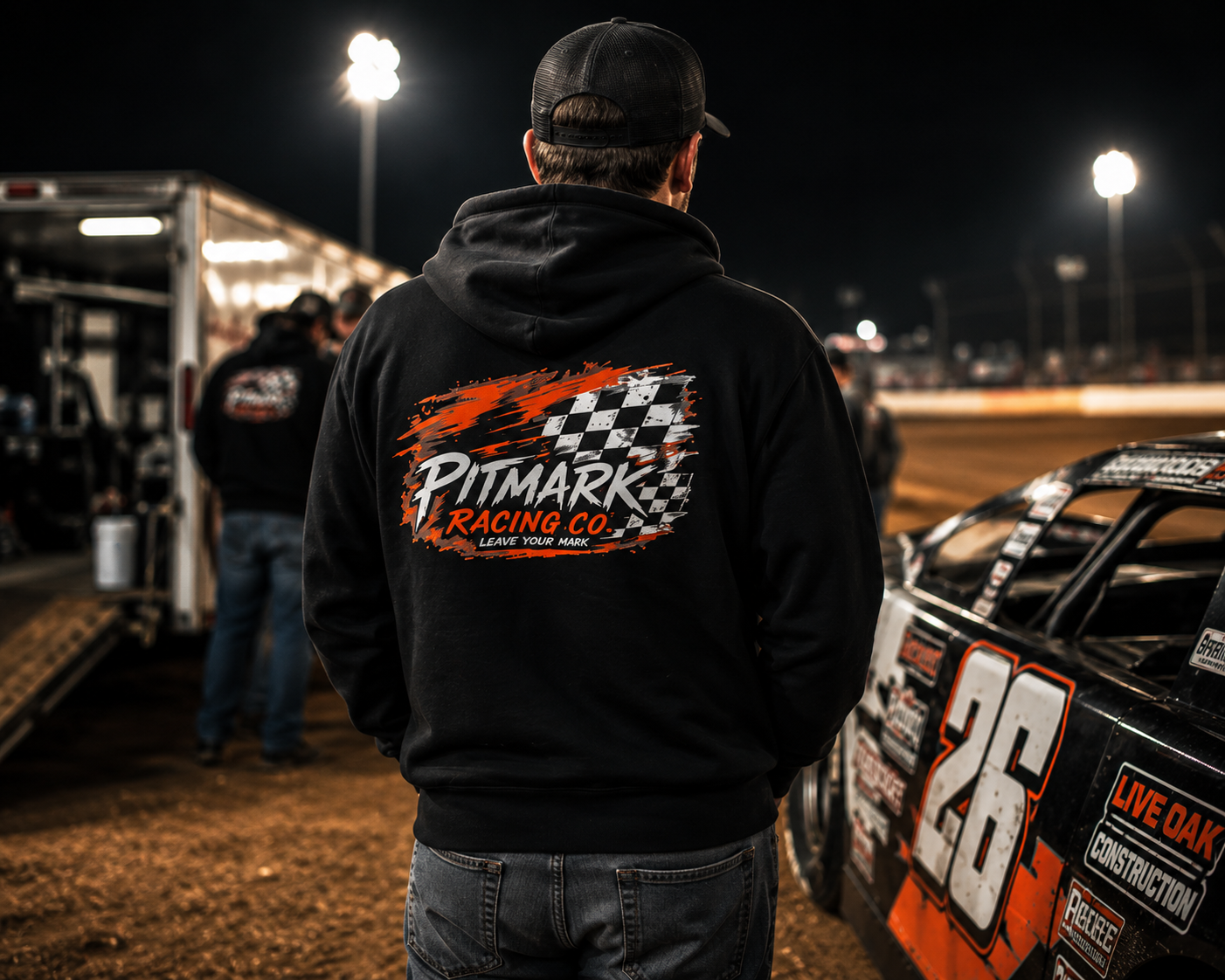 Racing Checkered Flag Hoodie