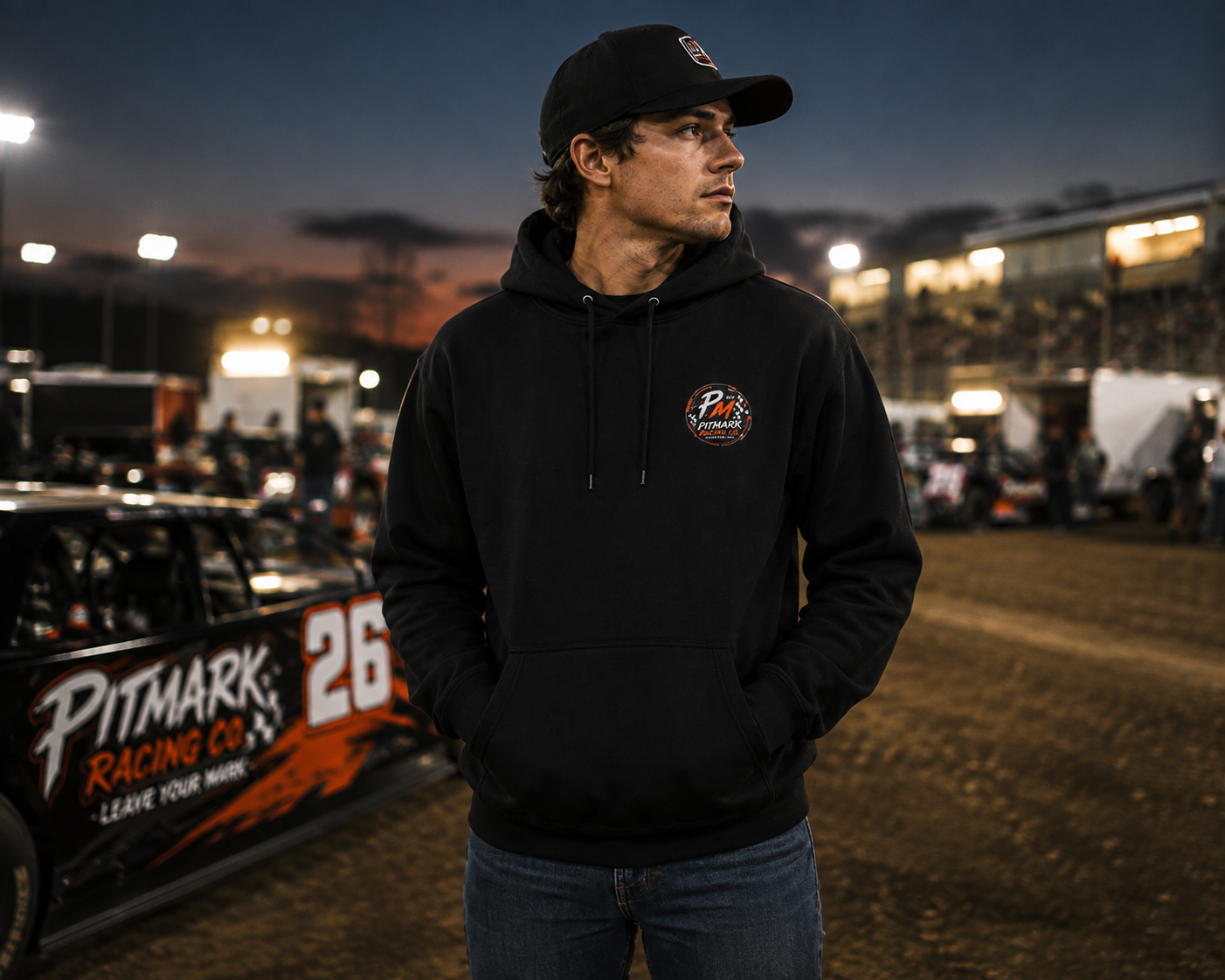 Racing Checkered Flag Hoodie
