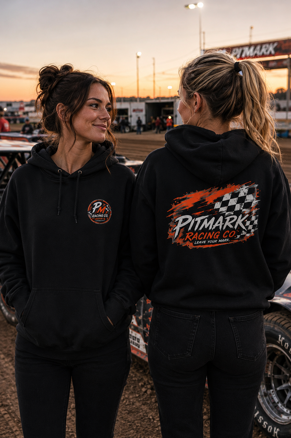 Racing Checkered Flag Hoodie