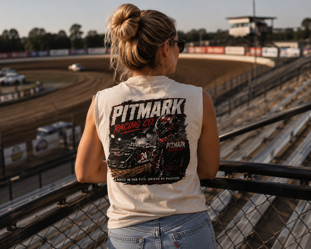 Pitmark Racing Co. "Late Model" Faded Tank
