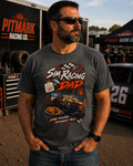 Sim Racing Dad T-Shirt — Retro Racing Gamer Tee (‘Same Passion Different Track’)