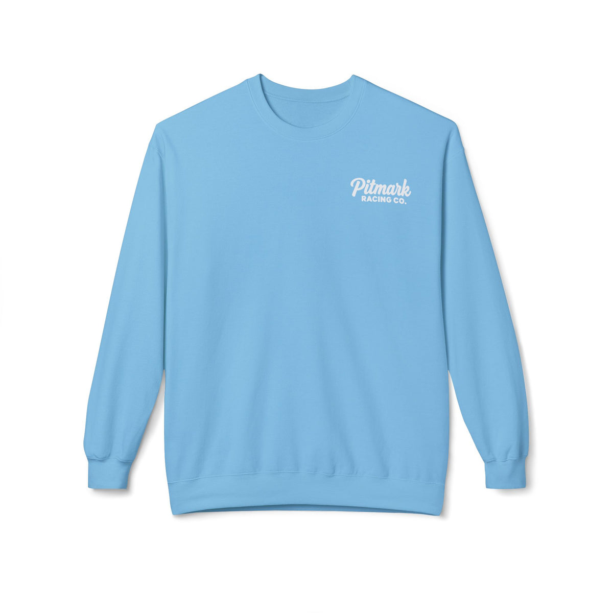 Pitmark Racing Co. Crewneck Sweatshirt — Vintage Racing Logo Pullover