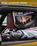ILM Snell SA2020 Approved Auto Racing Lightweight Fiberglass Full Face Helmets Model 890