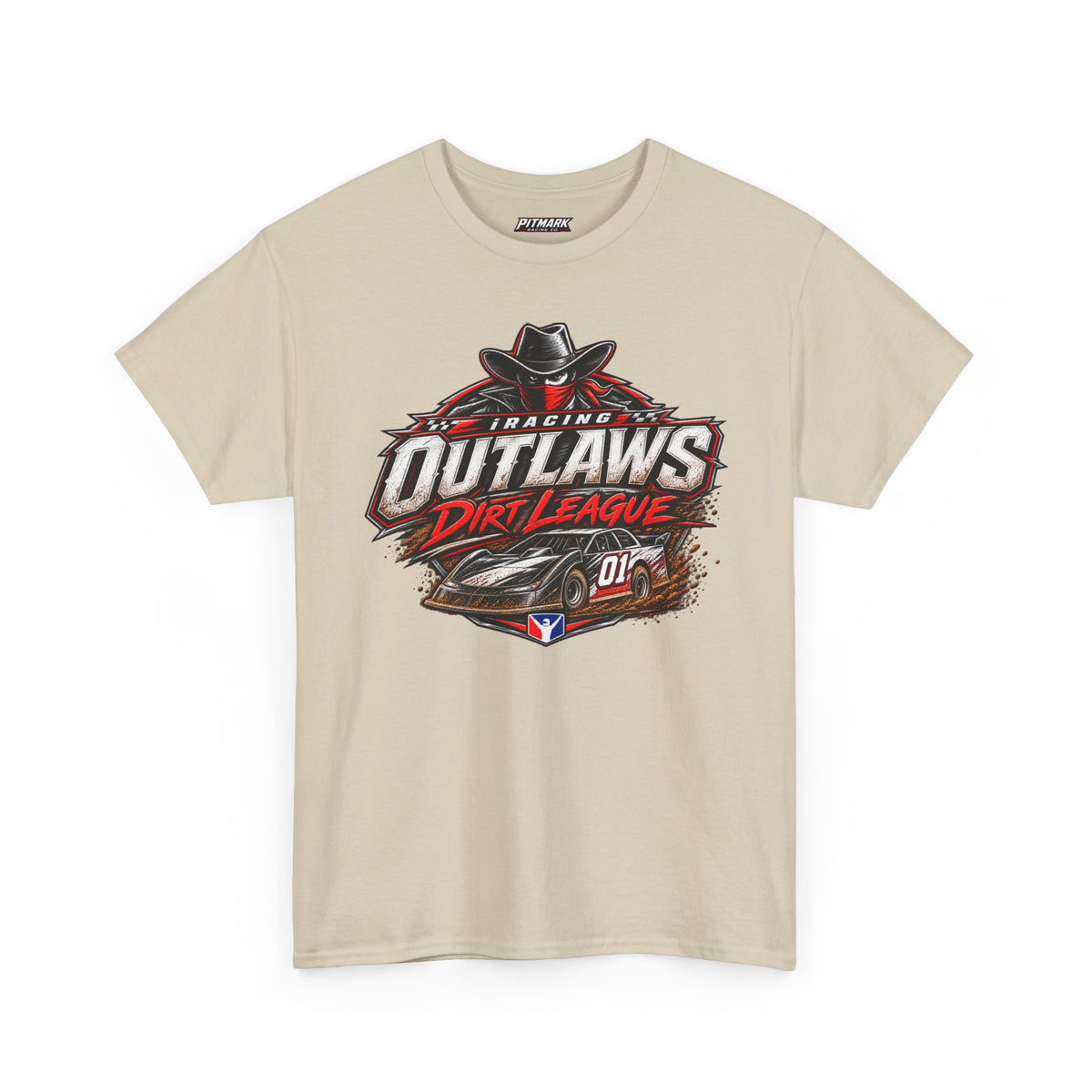 "Outlaws Dirt League" Racing T-Shirt