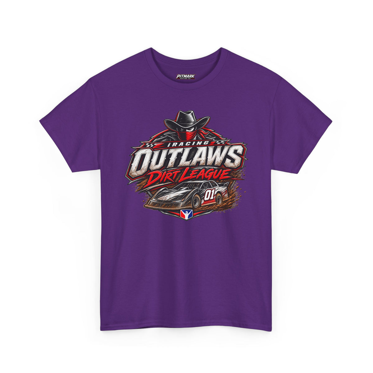 "Outlaws Dirt League" Racing T-Shirt