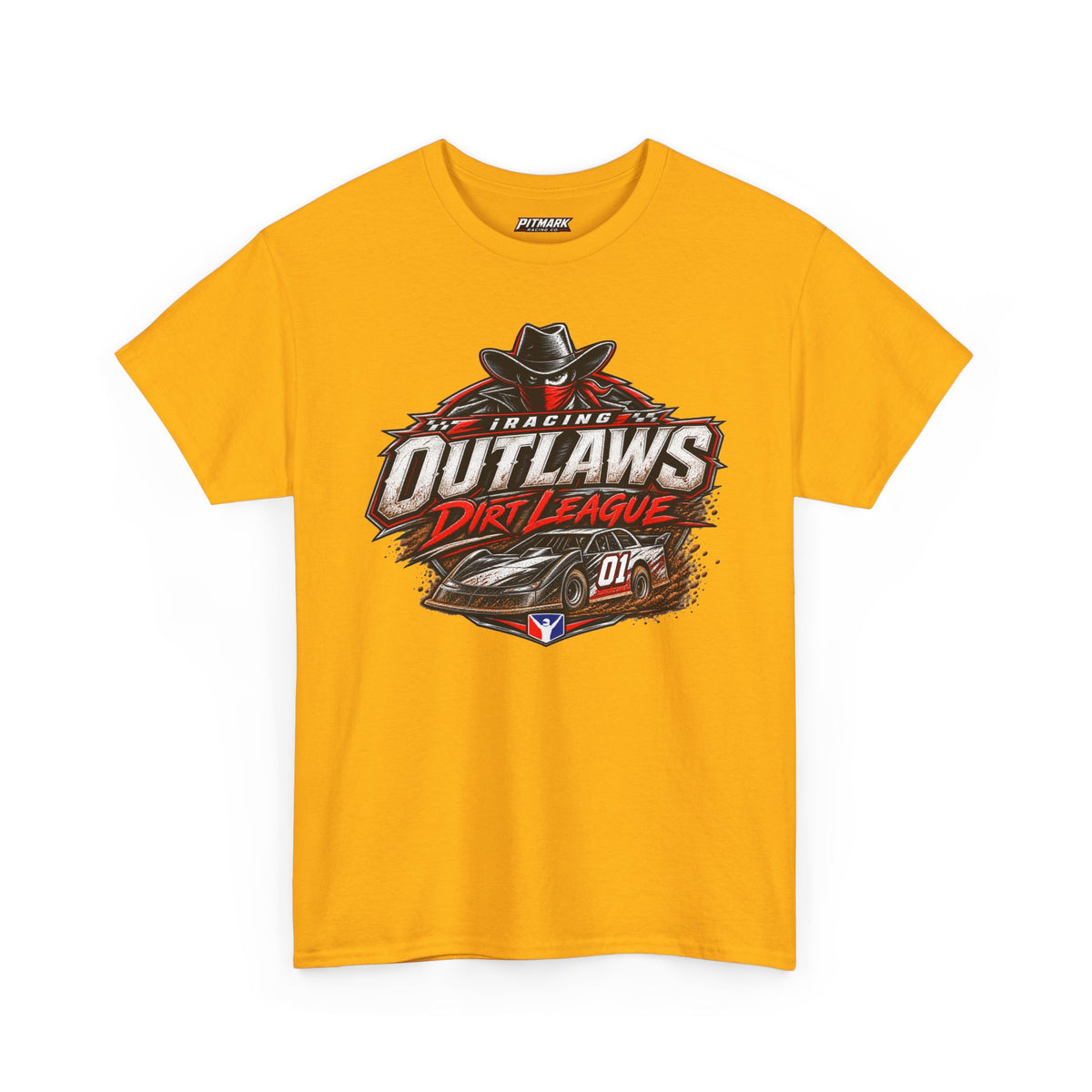 "Outlaws Dirt League" Racing T-Shirt