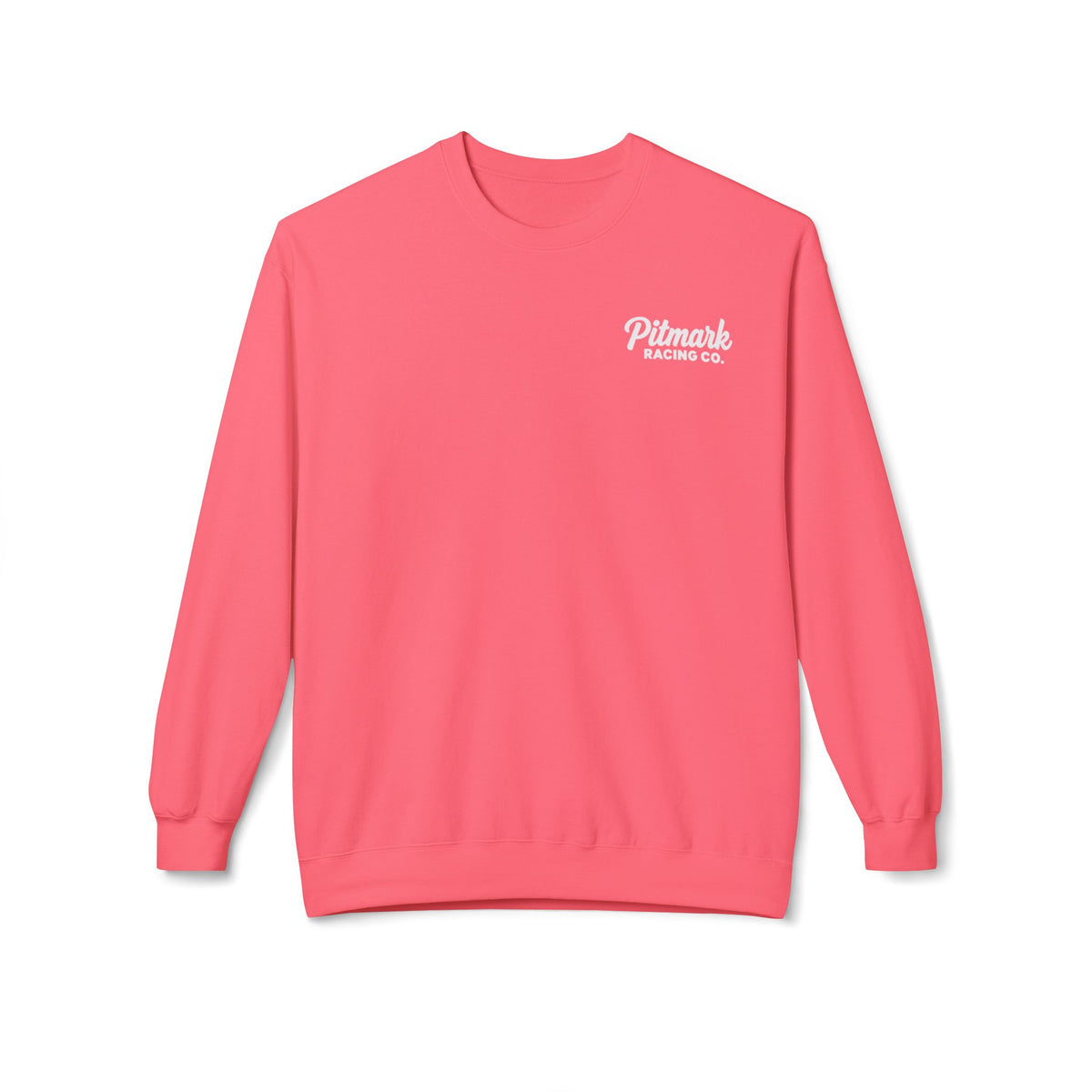 Pitmark Racing Co. Crewneck Sweatshirt — Vintage Racing Logo Pullover