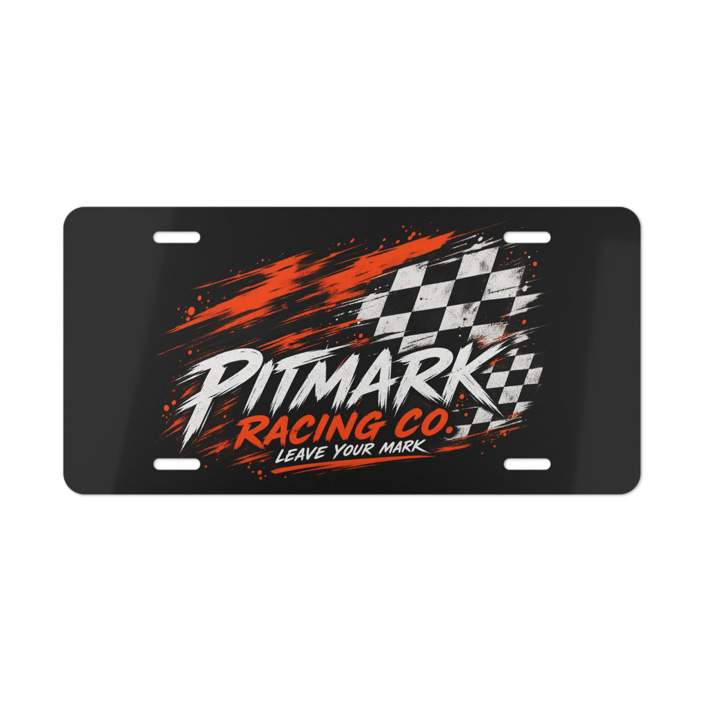 PitMark Racing Co. Vanity Plate