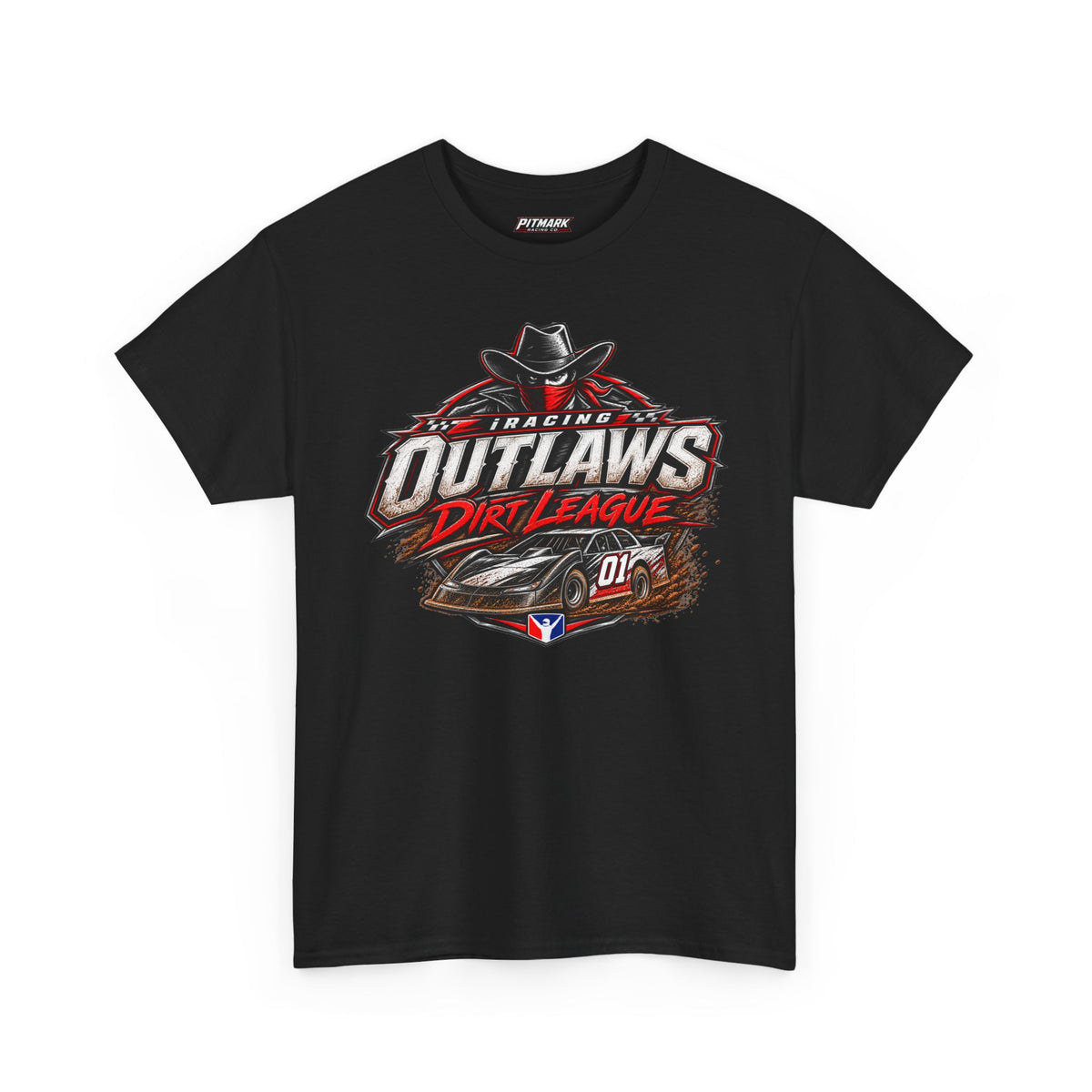 "Outlaws Dirt League" Racing T-Shirt