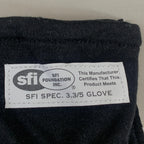 G-FORCE G Limit RS Gloves Racing Gear Large Black 54000LRGBK
