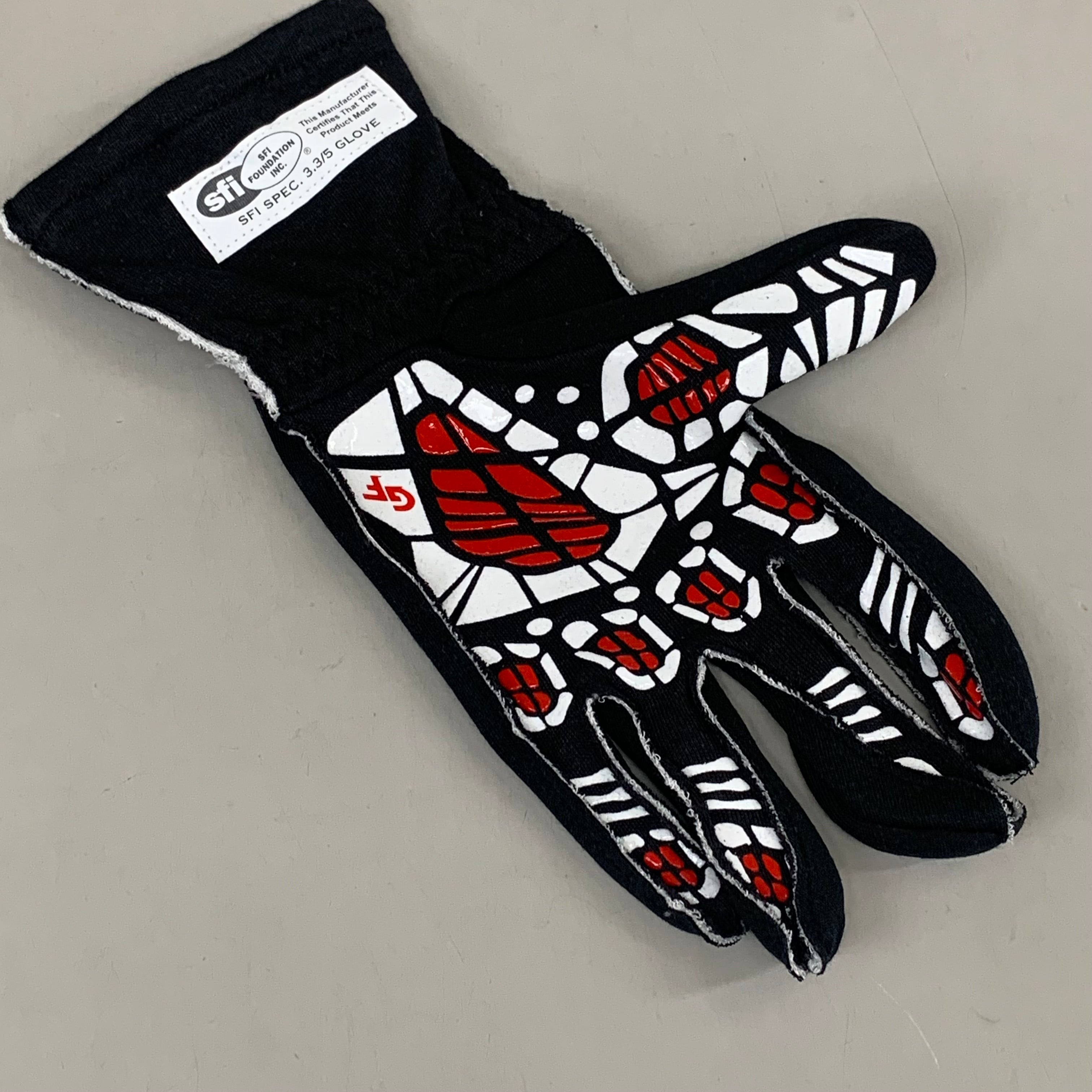 G-FORCE G Limit RS Gloves Racing Gear Large Black 54000LRGBK